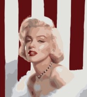 Картина по номерам PRC Marilyn Monroe 40x50cm 02812