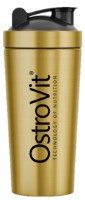 Шейкер для спортивного питания Ostrovit Shaker Steel 750ml Gold