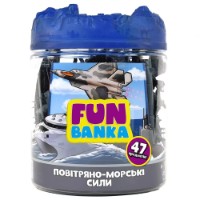 Set jucării Fun Banka Fortele Aeriene 47pcs (320001-UA)