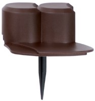 Gard decorativ pentru gradina Prosperplast Palisada Happy Grass IHAP1-R222