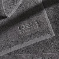 Полотенце Looks by Wolfgang Joop Made in Green 30x50cm Anthracite