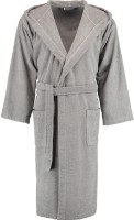 Halat de baie Rhomtuft Baronesse Bademantel Kiesel XL