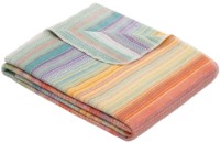 Pătura IBENA Jacquard Harlyn 150x200cm Berry/Orange