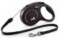 Поводок Flexi New Classic M Cord 8m Black