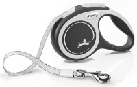 Lesă Flexi New Comfort M Tape 5m Black