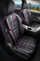 Набор чехлов на сидения Panda Uludai Negru cu Rosu 2pcs