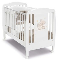 Pătuţ Cam Teddy bear on the moon White (G214)