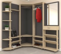 Прихожая Arta Mobilei Open Grafit 1-5 AM47