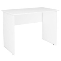 Masa de birou Mobildor-Lux Simple 100x60x75 8681 Alb