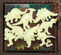 3Д наклейки 4M Glow In The Dark 3D Dinosaurs (JE612248)
