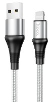 USB Кабель Hoco X50 Excellent Lightning 1m Grey