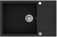 Кухонная мойка Aquasanita Helika Tesa SQT105 Black metallic