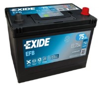 Acumulatoar auto Exide Start-Stop EFB EL754