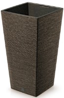Цветочный горшок Prosperplast Furu Square ECO Wood DFSH240W-4625W