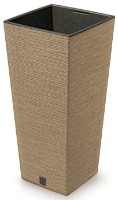 Цветочный горшок Prosperplast Furu Square Eco Wood DFSH400W-4665W