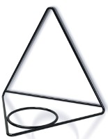 Подставка для цветов Prosperplast Showy Hanger IKSH2M