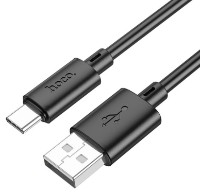 USB Кабель Hoco X88 Gratified USB to USB-C 1m Black