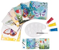 Раскраска для детей AS Акварельные бабочки (1038-21053)