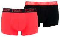 Сhiloţi pentru bărbați Puma Basic Trunk 2P Red/Black L (100000884002)