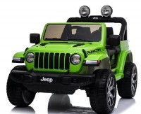Mașinuța electrica ChiToys Jeep Wrangler Rubicon Green (JWR555/2)