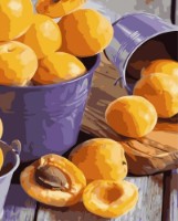 Картина по номерам Strateg Сочные абрикосы (VA-3573)