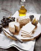 Tablou pe numere Strateg Сырная нарезка (VA-3677)