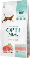 Сухой корм для кошек Optimeal Adult Cat Sterilised Beef & Sorghum 4kg