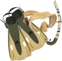 Set se înot Aqualung Nabul S/M Sand/Olive (SV1149632SM)