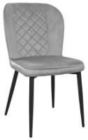 Стул Deco Tusk Catifea Grey HLR14/Black Legs