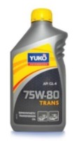 Трансмиссионное масло Yuko Trans GL-4 75W-80 1L