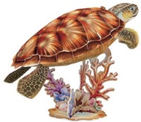 3D пазл-конструктор CubicFun Sea Turtle (DS1080h)