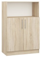 Шкаф Mobildor-Lux Practik half-open 80x40x120H Oak Sonoma (10008489)