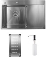 Chiuvetă de bucătărie SanDonna HD7850 Chrom Satin