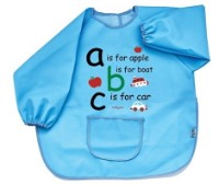 Слюнявчик BabyJem ABC Blue (049)