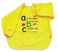 Слюнявчик BabyJem ABC Yellow (049)