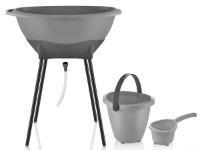 Набор для ванны BabyJem Grey (696)