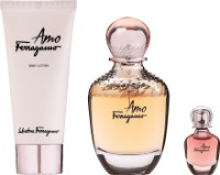 Парфюмерный набор для неё Salvatore Ferragamo Amo EDP 100ml + EDP 5ml + Body Lotion 50ml