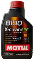 Моторное масло Motul 8100 X-Clean EFE 5W-30 1L