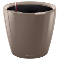 Ghiveci Lechuza Classico Premium 35 LS Shiny Taupe