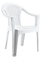 Стул Irak Plastik White (HK340)