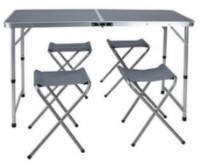 Стол cкладной/4 стула/чемодан Redcliffs 120x60x70cm (44833)