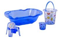 Set de baie Irak Plastik Blue CM700