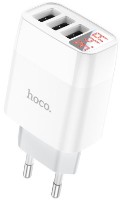Зарядное устройство Hoco C93A Easy White