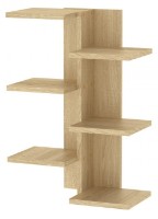 Raft de perete Компанит П-16 Stejar Sonoma