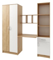 Письменный стол ML-Mobila Юниор 3 (2000) Дуб Золотой/Белый