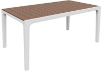 Masă Keter Harmony White/Cappuccino brown (230684)