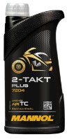 Моторное масло Mannol 2-Takt Plus 7204 1L