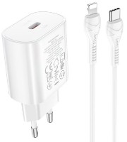 Зарядное устройство Hoco N22 Jetta Type-C to Lightning White