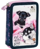 Школьный пенал Derform Cleo & Frank PWDCF38