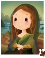 Puzzle Janod 100 Inspirat De Leonardo Da Vinci J02579